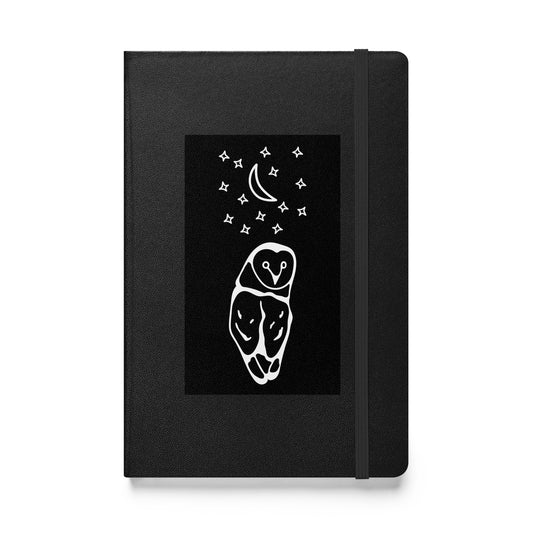 Hardcover Bound Night Owl Notebook